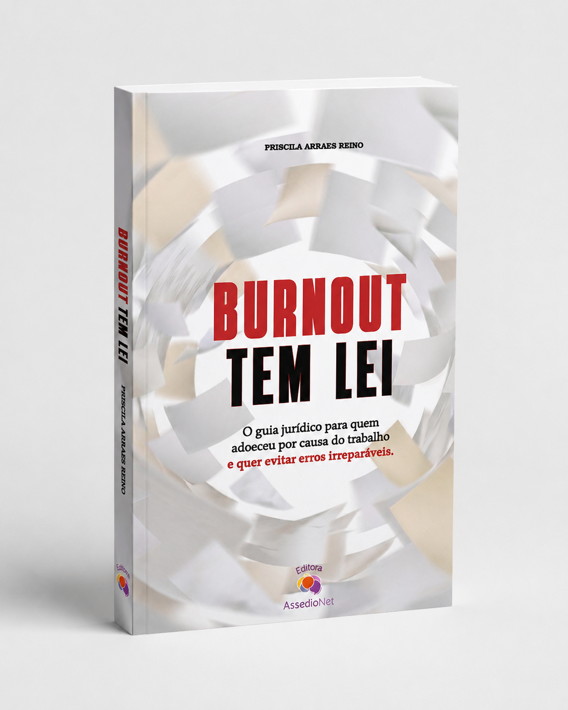 Capa do livro Burnout tem Lei
